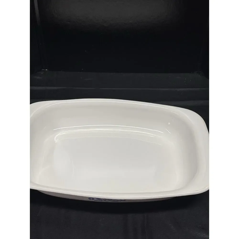 Corning Ware P- 21 BLUE CORNFLOWER BAKING DISH 13